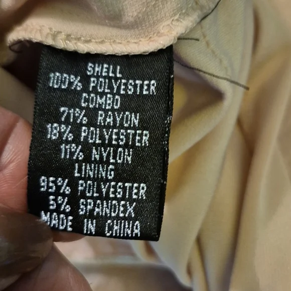 Adrianna Papell Sz 12. Blush Pink With A Shimmer To It.(1659) - Picture 11 of 11